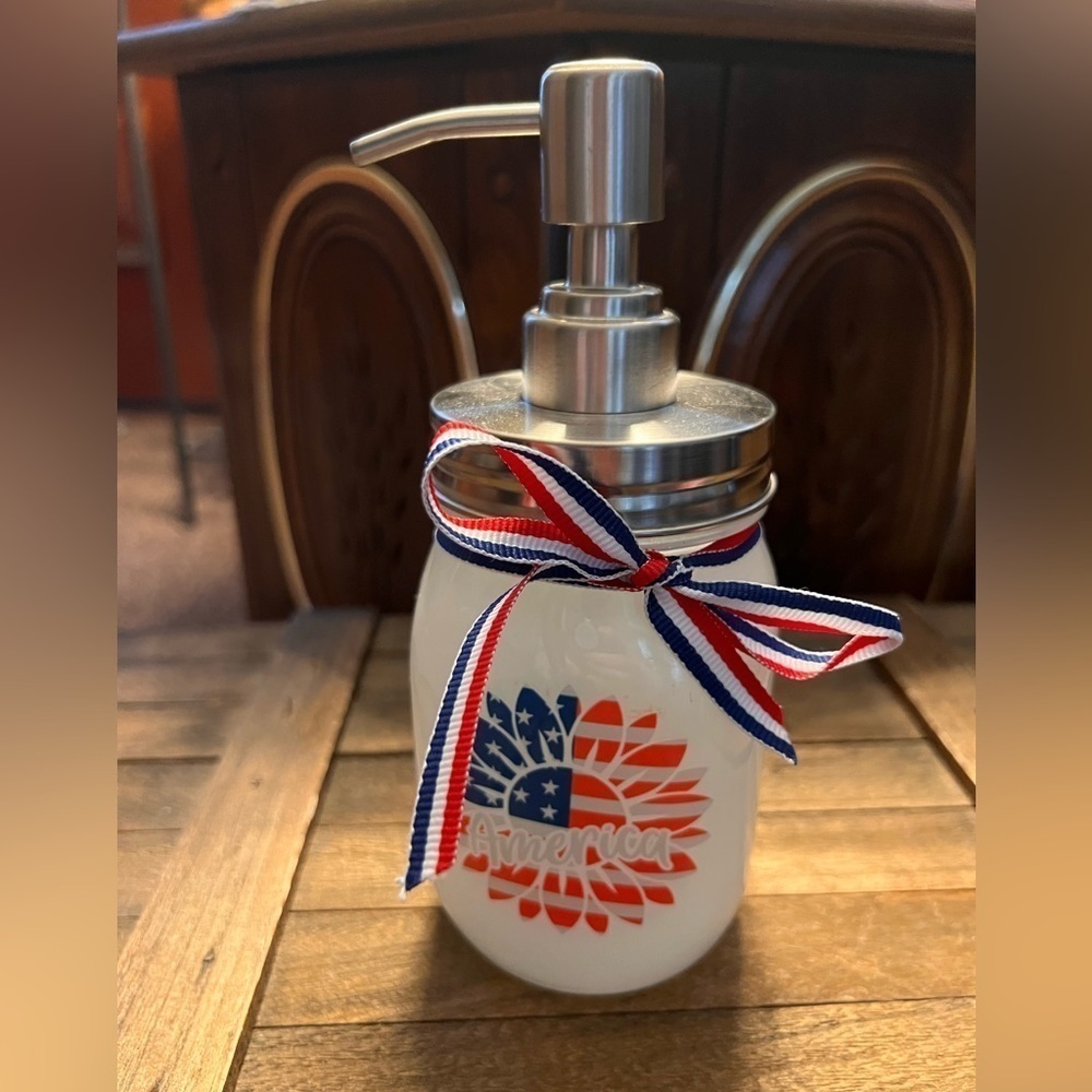 Handmade soap/lotion dispenser